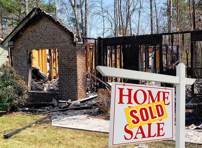 Sell Fire Damaged Property